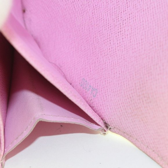 Louis Vuitton White Monogram Multicolor Sarah Flap Wallet Pink 6LV512S - Picture 4 of 12